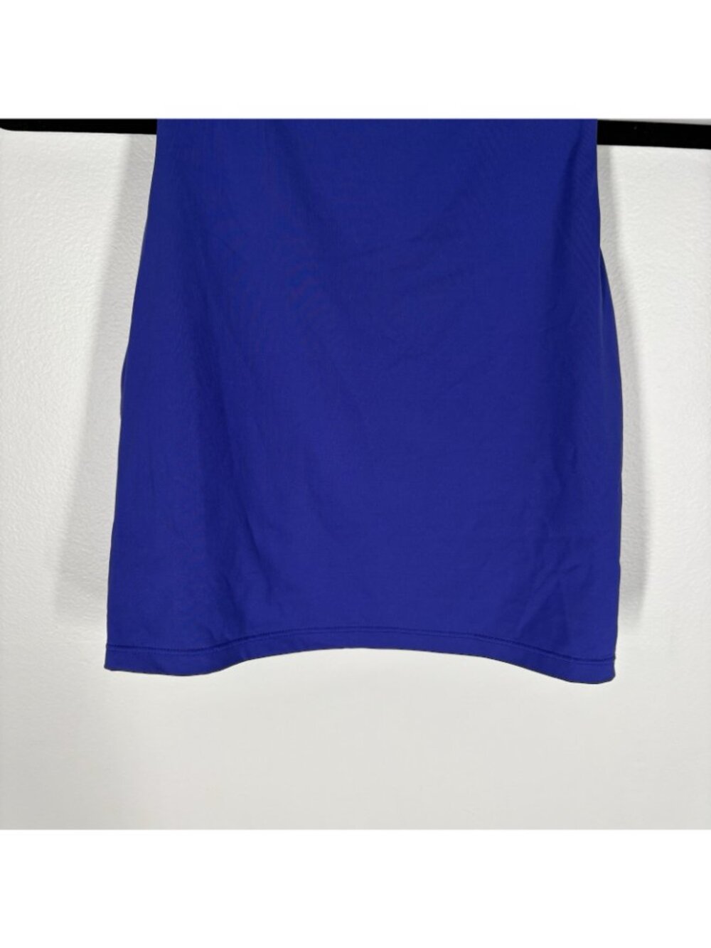 Athleta Women L Noble Blue Athletic Racerback Conscious Crop Bra Top A-C - Picture 3 of 7